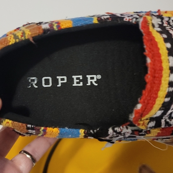 Roper Liza multi color Southwest driving shoe size 6.5 - Picture 8 of 8